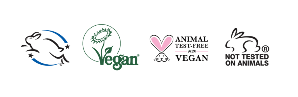 Dierproefvrije Logo's banner Dierproefvrijnl